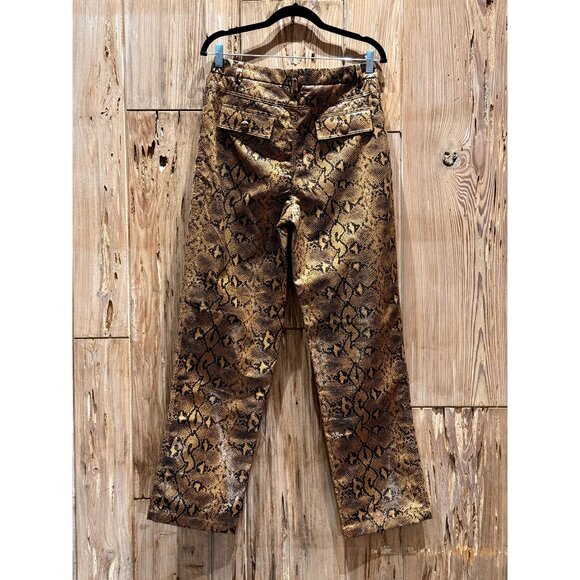 Steele Womens Faux Python Snake Skin Jacket & Pant Set M/L NWT - Picture 4 of 11